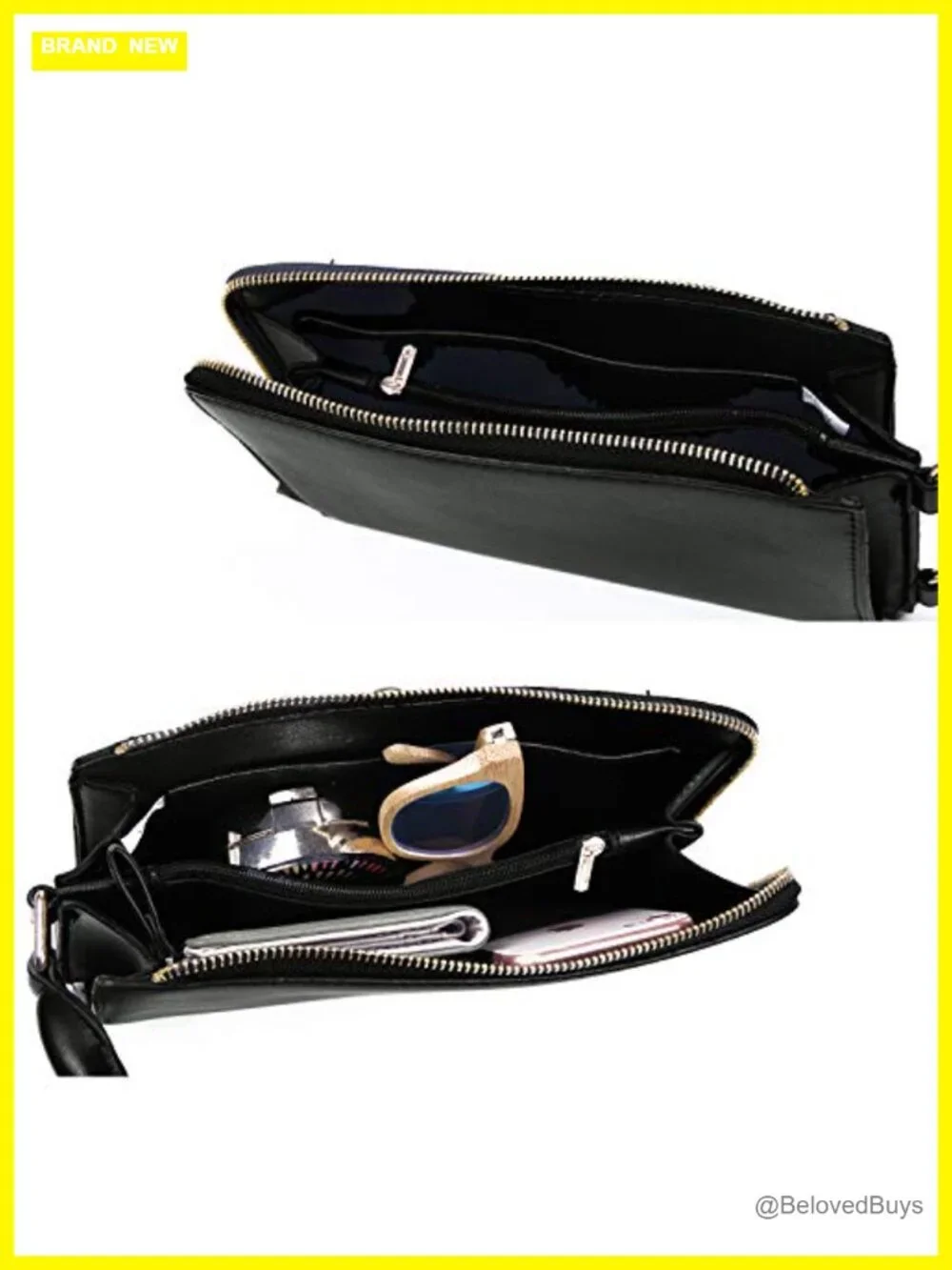 Novelty Lady Face PU Leather Satchel Handbag Top Handle Shoulder Crossbody Bag